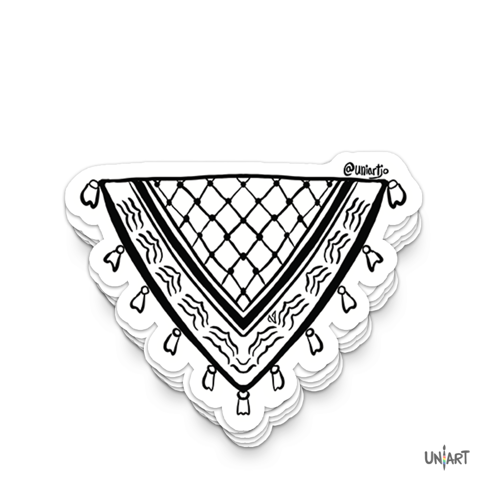 12 Palestinian stickers