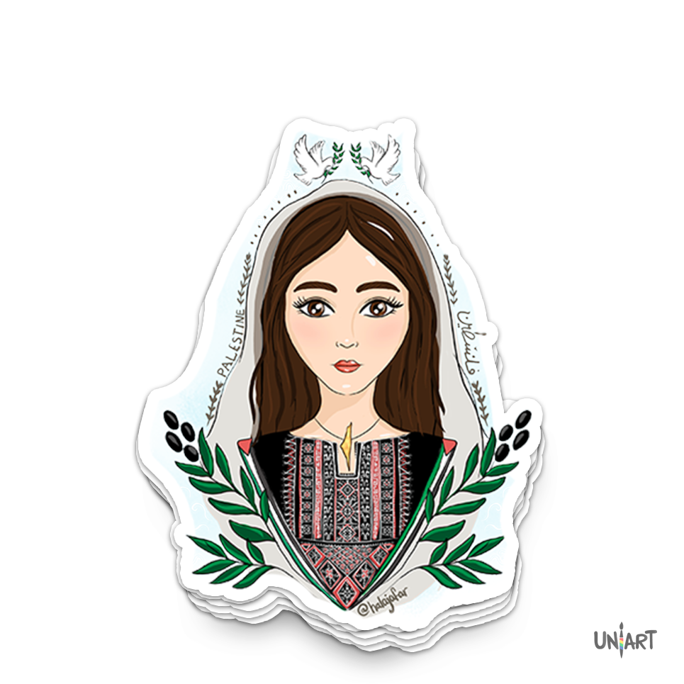 12 Palestinian stickers