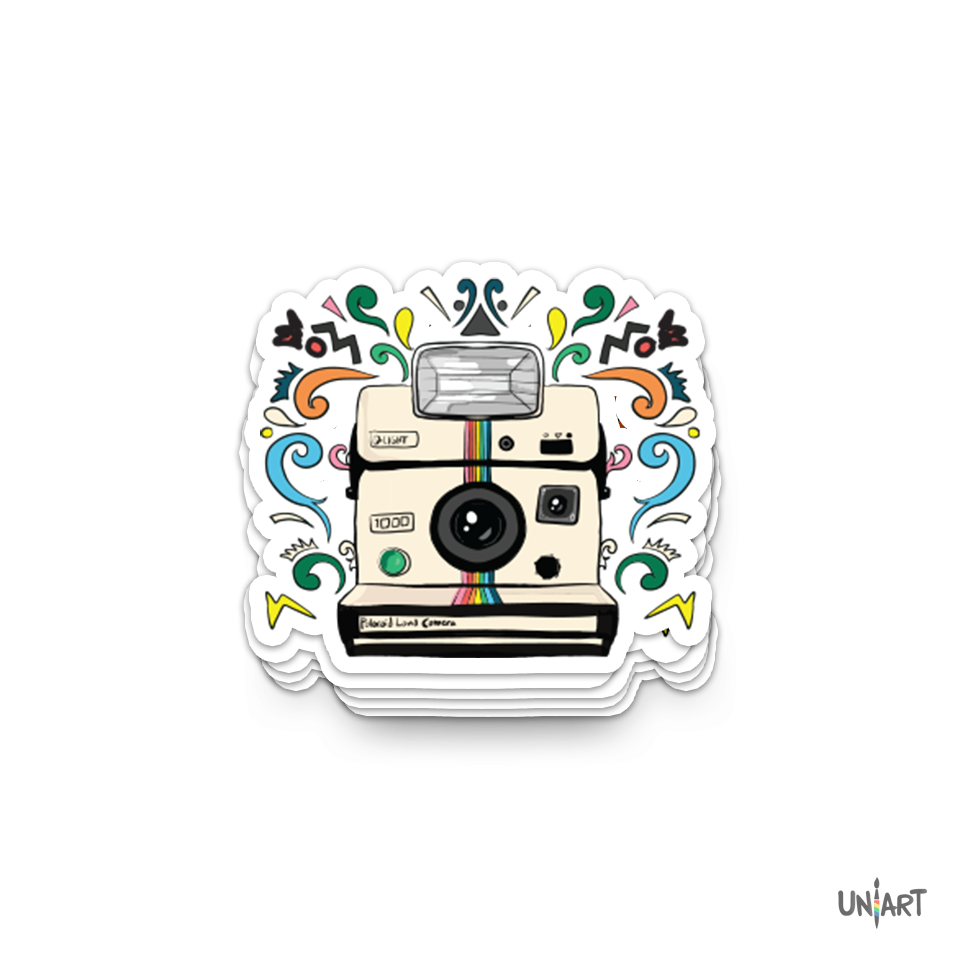 Polaroid Camera Sticker – ستيكر كاميرا بولارويد