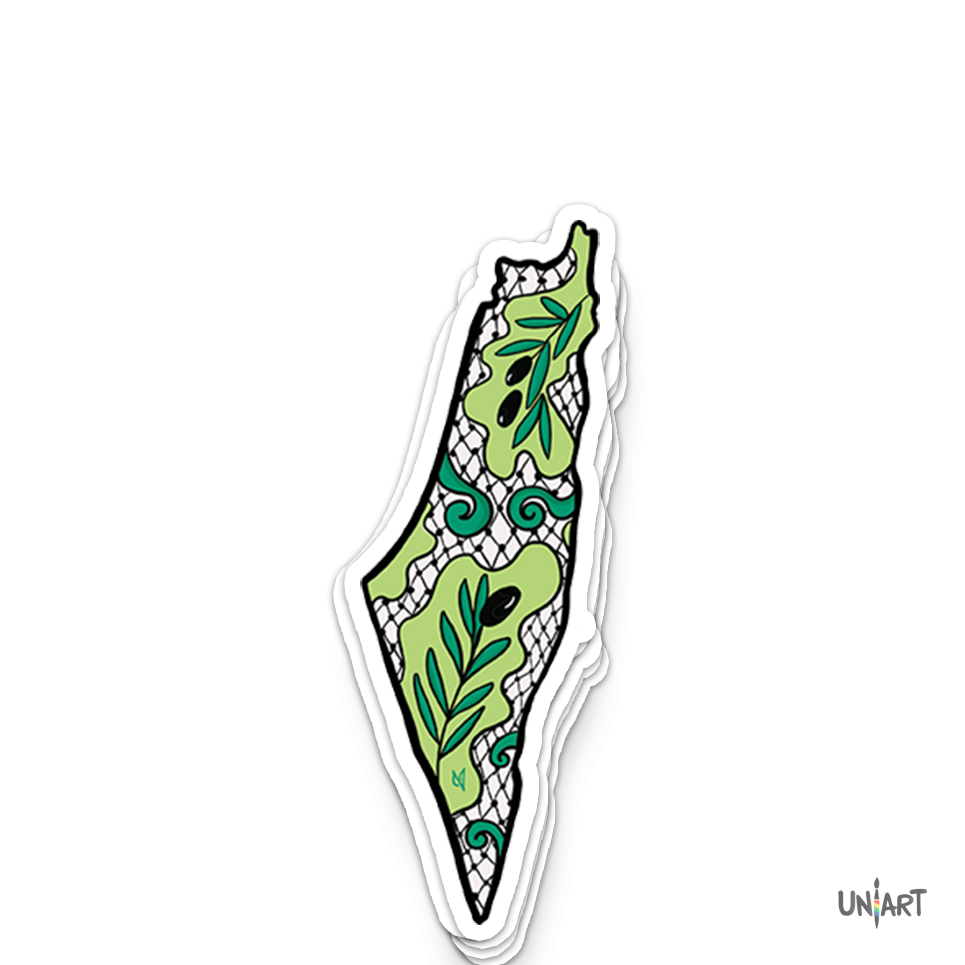 12 Palestinian stickers