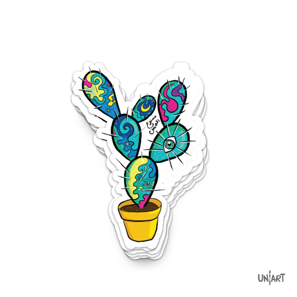 Cactus sticker