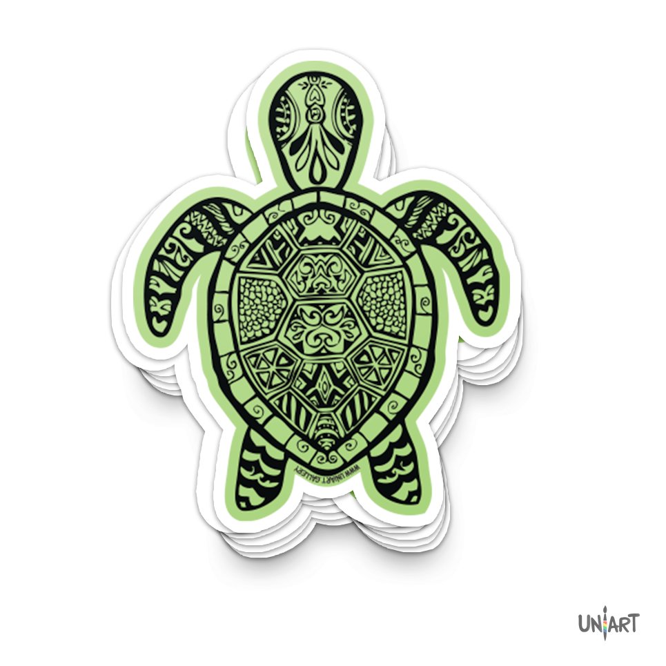 Doodle Turtle sticker