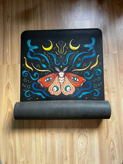 Yoga mat - Moon Moth