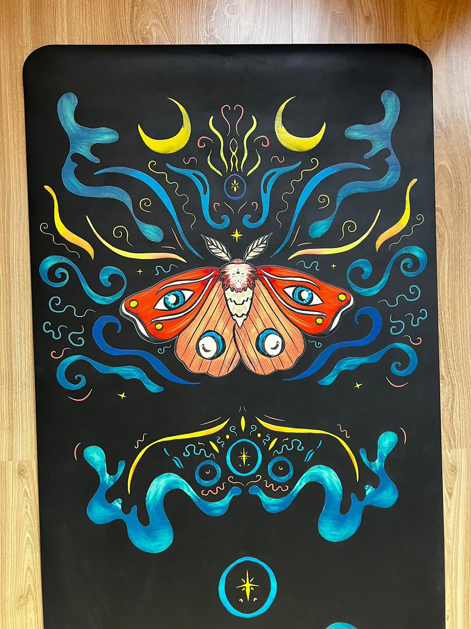Yoga mat - Moon Moth