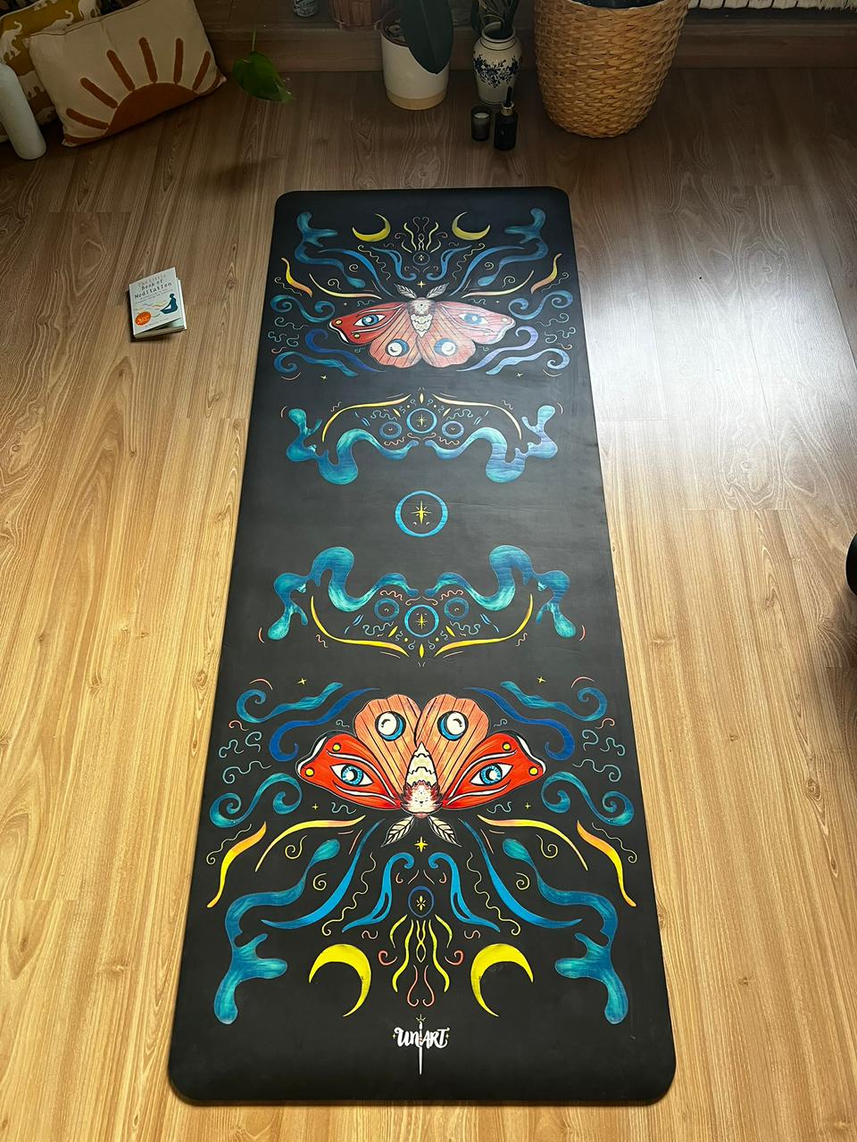 Yoga mat - Moon Moth