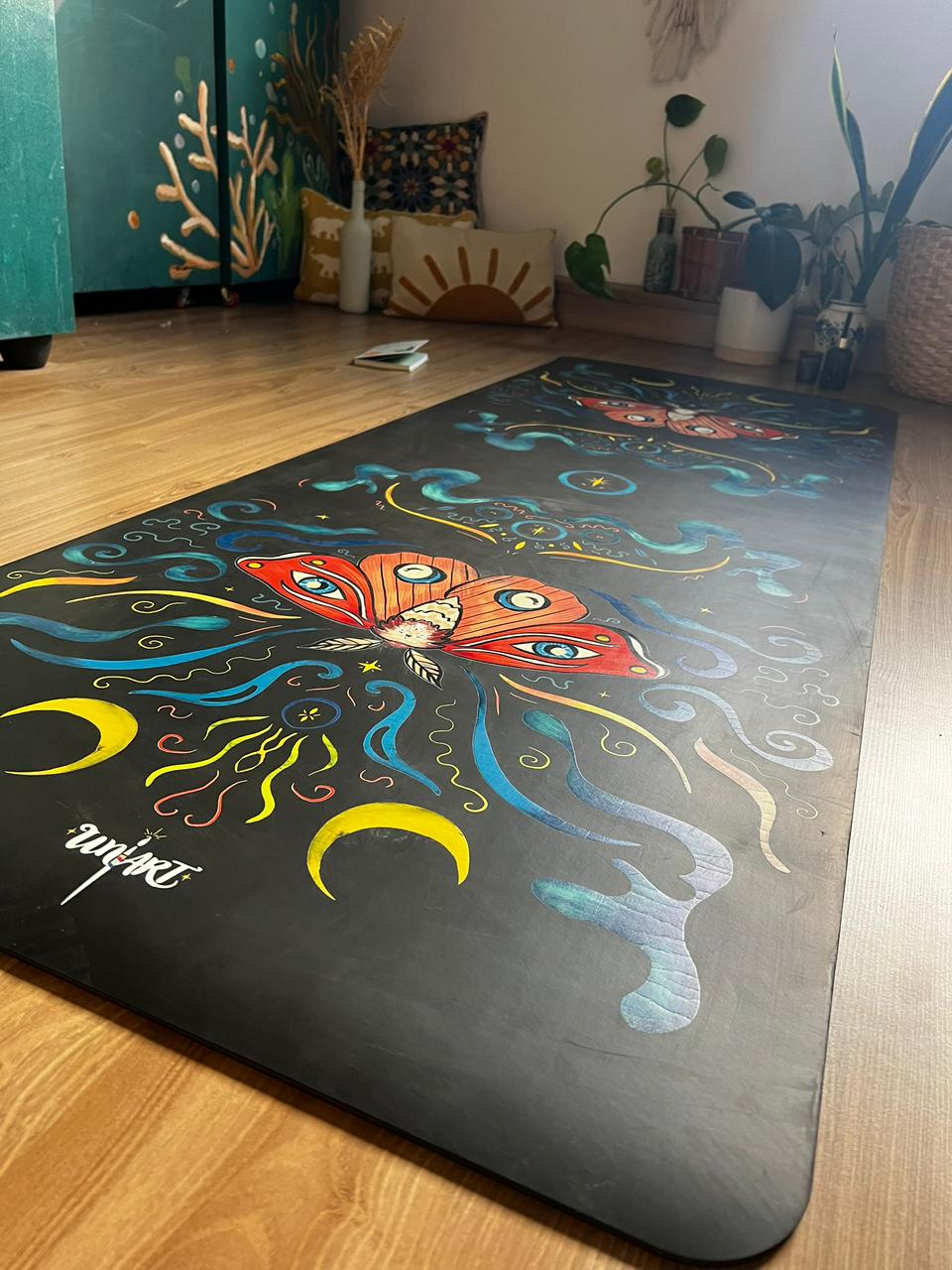 Yoga mat - Moon Moth