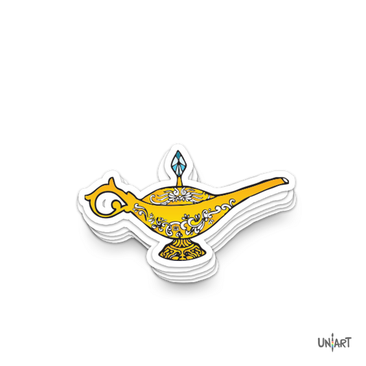 Aladdin Lamp Sticker – ستيكر مصباح علاء الدين