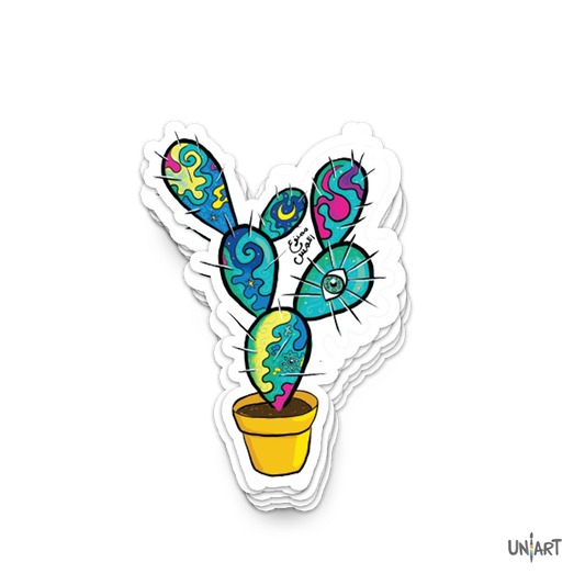 Cactus sticker